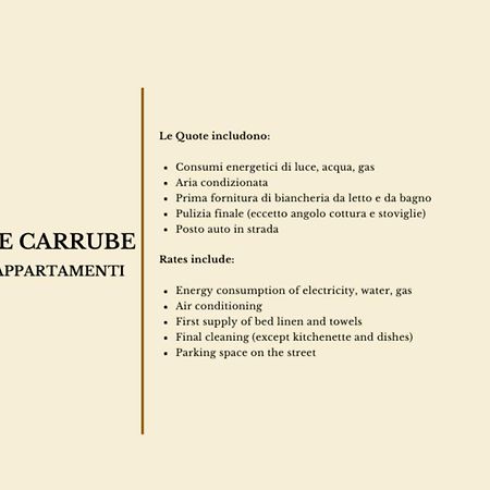 Iss Travel, Le Carrube Two Bedrooms Apartments With Air Conditioning Сан-Теодоро Екстер'єр фото